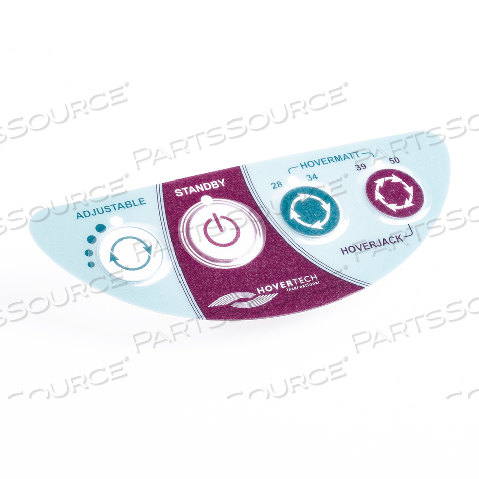 CONTROL PANEL LABEL by Hovertech International