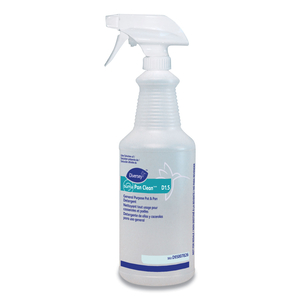 PAN CLEAN SPRAY BOTTLE, 32 OZ, CLEAR, 12/CARTON by Diversey