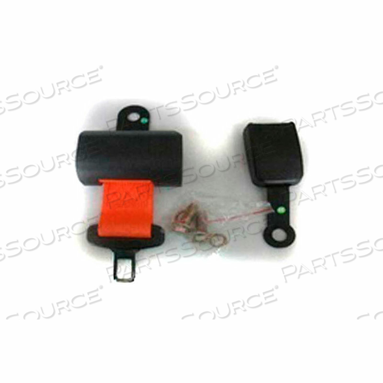 SAFETY ORANGE REPLACEMENT FORKLIFT SEAT BELT 16TA30026E by Big Joe - Big Lift LLC SAFETY ORANGE REPLACEMENT FORKLIFT SEAT BELT 16TA30026E by Big Joe - Big Lift LLC