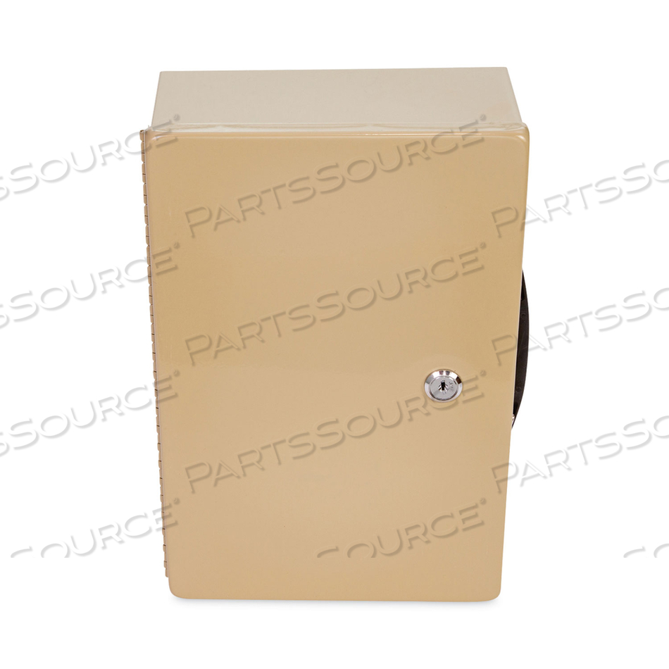 HEAVY DUTY FIRE RETARDANT BOX, 1 COMPARTMENT, 12.75 X 8.25 X 4, SAND by CONTROLTEK