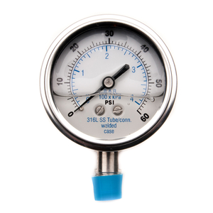 PRESSURE GAUGE, 0 TO 60 PSI by STERIS Corporation