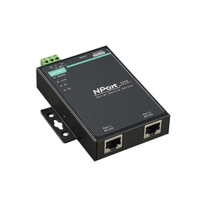 110BPS TO 230.4KBPS BAUD 12 TO 48VDC 2-PORT DEVICE SERVER by Moxa