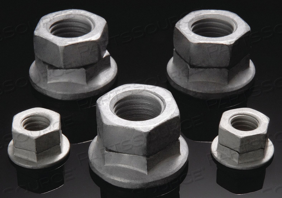 LOCK NUT 3/8-16 GR 8 ZP PK50 by Disc-Lock