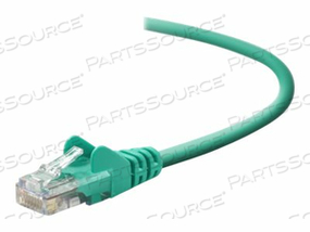 PATCH CABLE - RJ-45 (M) - RJ-45 (M) - 10 FT - ( CAT 5E ) - GREEN by Belkin