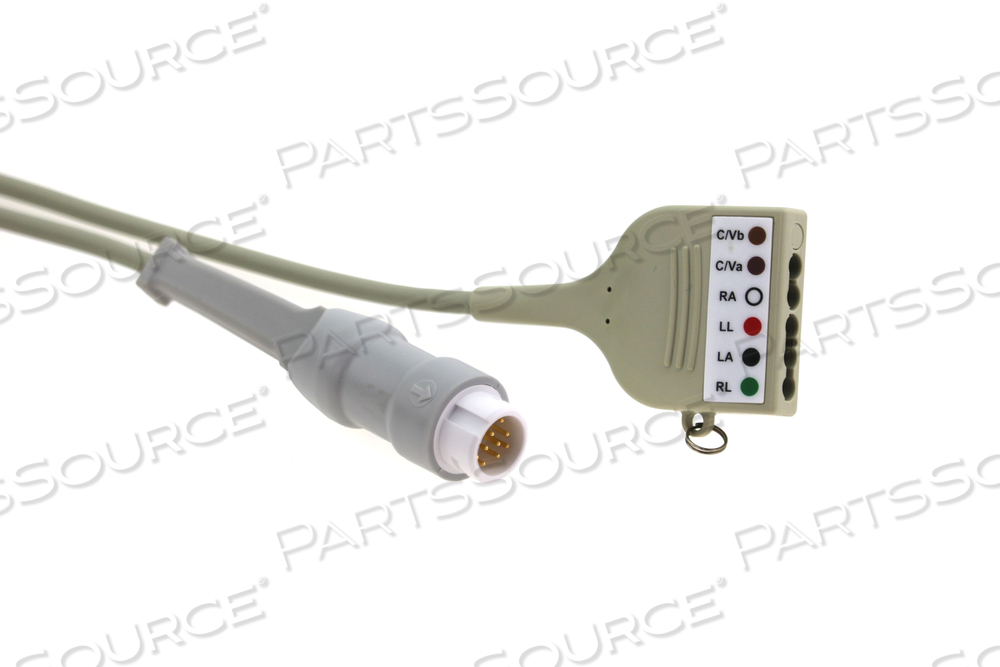 ECG MONITORING CABLE, 3-LEAD, PHILIPS MONITOR TO 3M UNIVERSAL YOKE, WITH YOKEMATE LWS® TO 12-PIN AAMI by Solventum Corporation