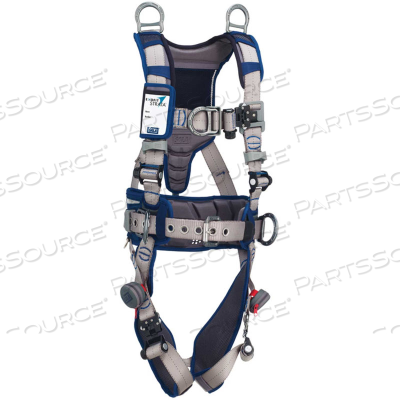 HARNESS, BACK/FRONT/SHOULDER/SIDE D-RING, XL, 1112458 