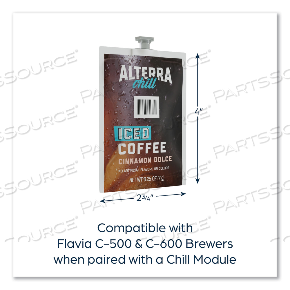 ALTERRA CINNAMON DOLCE ICED COFFEE FRESHPACK, ICED CINNAMON DOLCE, 0.25 OZ POUCH by FLAVIA