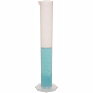 SINGLE SCALE GRADUATED CYLINDER, 1000ML CAPACITY, 10ML GRADUATION, CLEAR, 1/PK by Bel-Art Products SINGLE SCALE GRADUATED CYLINDER, 1000ML CAPACITY, 10ML GRADUATION, CLEAR, 1/PK by Bel-Art Products