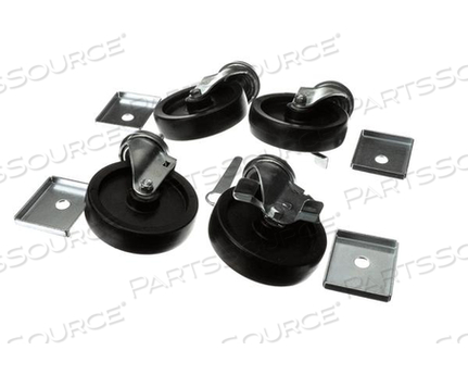 6" CASTER KIT by BEVERAGE AIR