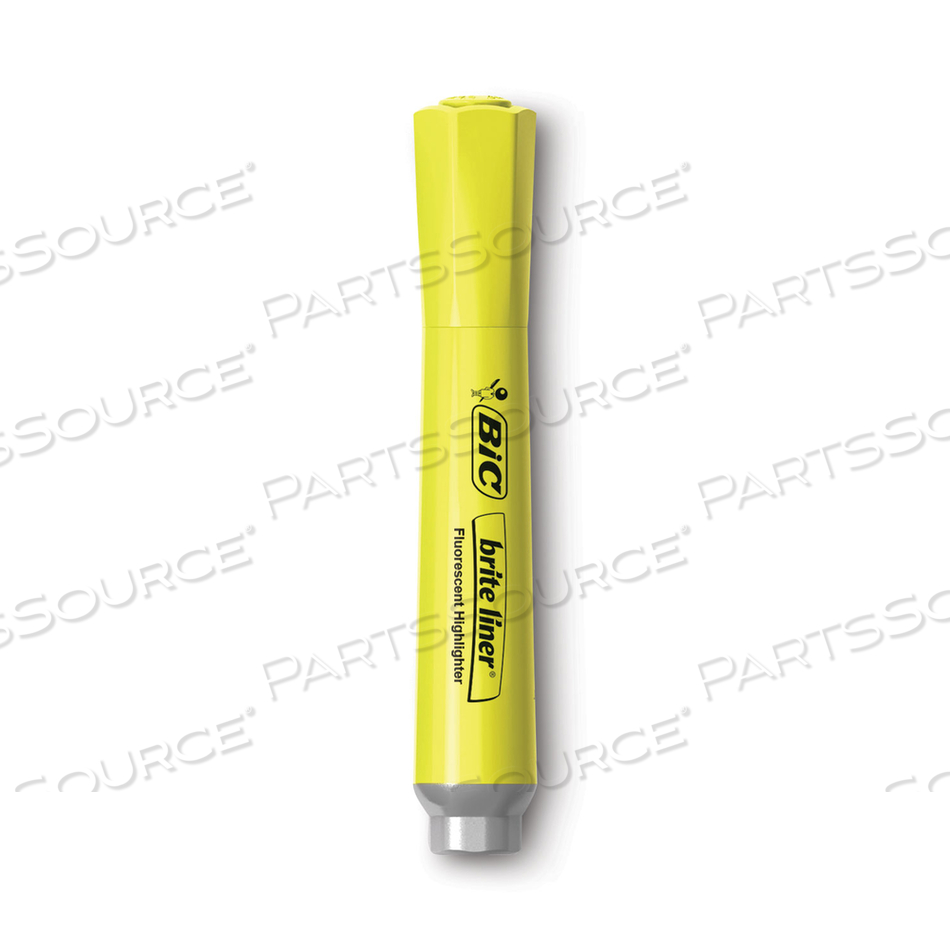 BRITE LINER TANK-STYLE HIGHLIGHTER VALUE PACK, YELLOW INK, CHISEL TIP, YELLOW/BLACK BARREL, 36/PACK 