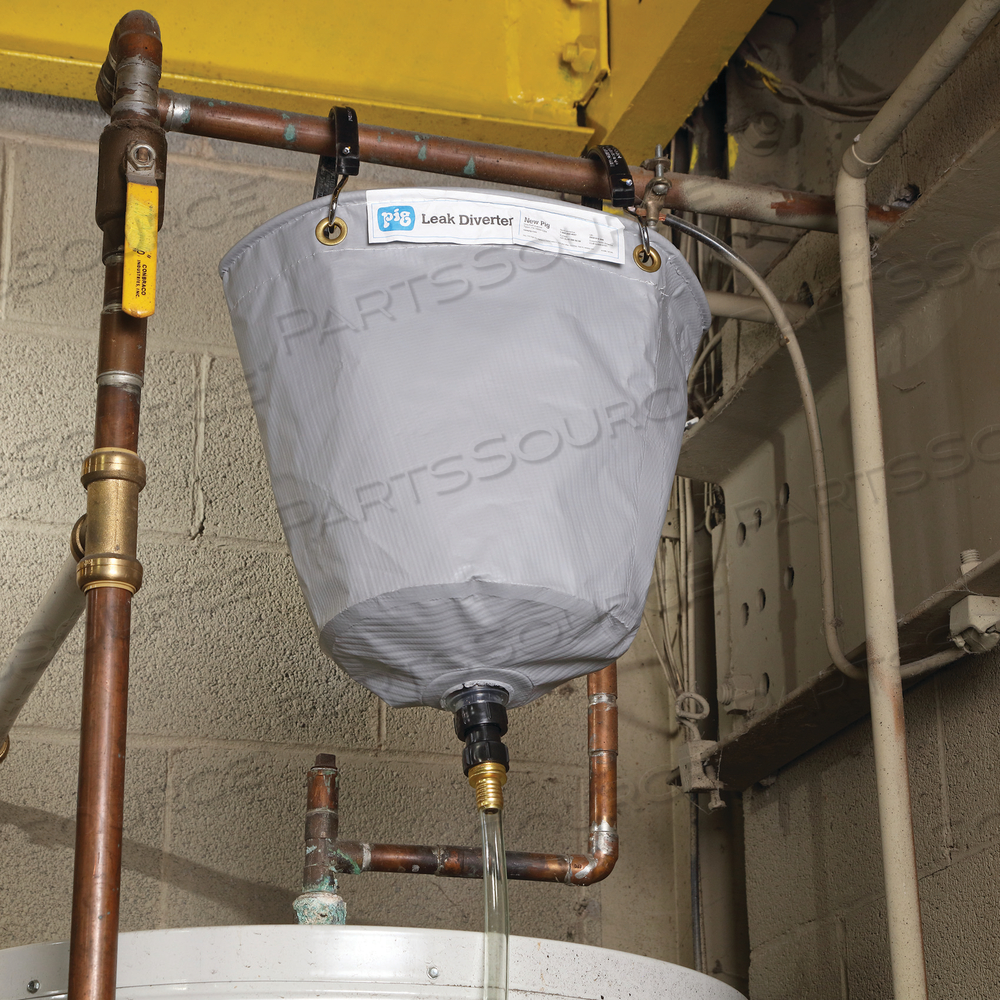 PIG PIPE LEAK DIVERTER TARP by New Pig Corporation PIG PIPE LEAK DIVERTER TARP by New Pig Corporation