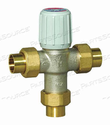 3/4" UNION SWEAT AQUAMIX LEAD FREE MIXING VALVE 70-145F REPLACES AM101-US-1 by Honeywell