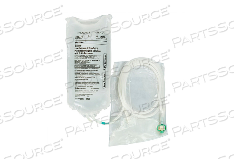 DIANEAL LOW CALCIUM PD SOLUTION, 2000 ML, ULTRABAG, DEXTROSE 2.5% 