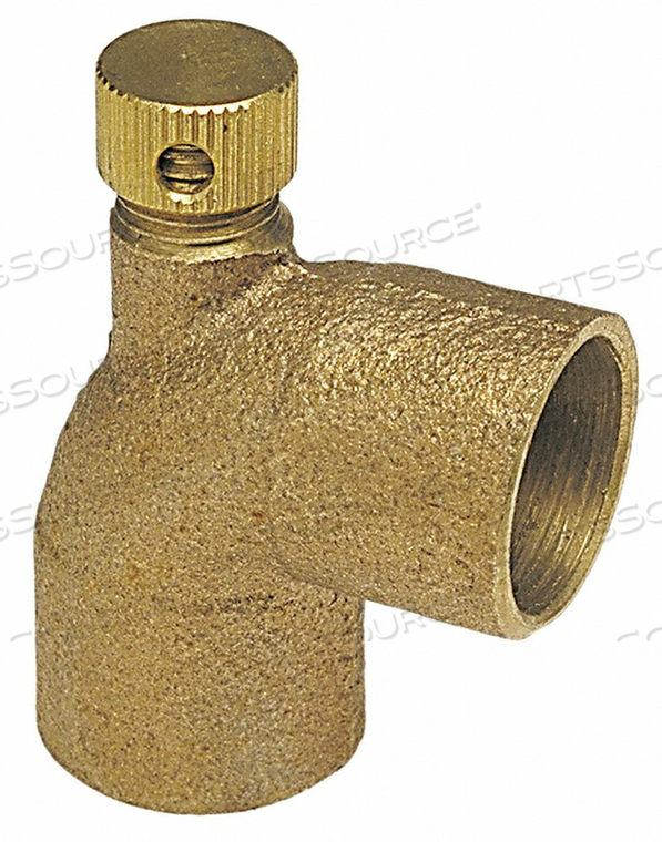 VENT ELBOW CAST BRONZE 1/2 TUBE CXC by Nibco VENT ELBOW CAST BRONZE 1/2 TUBE CXC by Nibco
