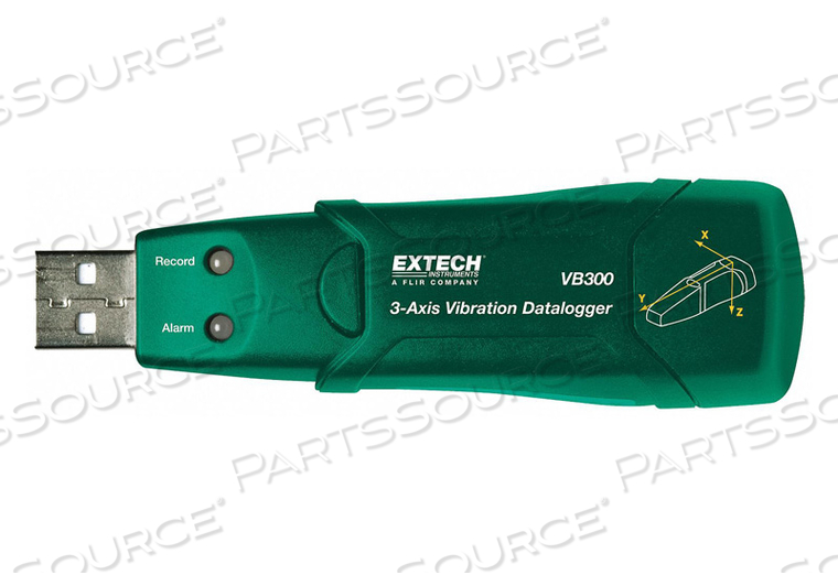 DATA LOGGER 3 AXIS VIBRATION USB by Extech Instruments DATA LOGGER 3 AXIS VIBRATION USB by Extech Instruments