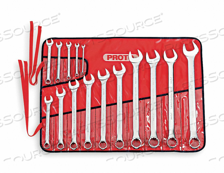 COMBINATION WRENCH SET METRIC 15 PCS. by Proto COMBINATION WRENCH SET METRIC 15 PCS. by Proto