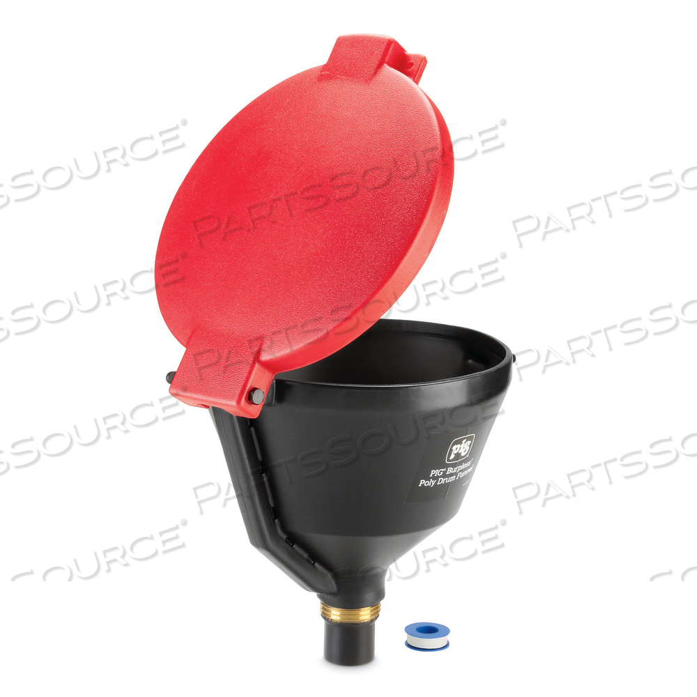 PIG BURPLESS POLY DRUM FUNNEL by New Pig Corporation