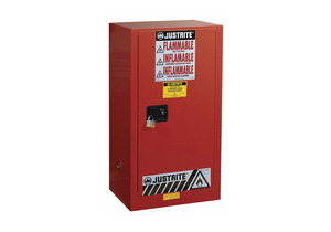 FLAMMABLE CABINET 20 GAL. RED by Justrite