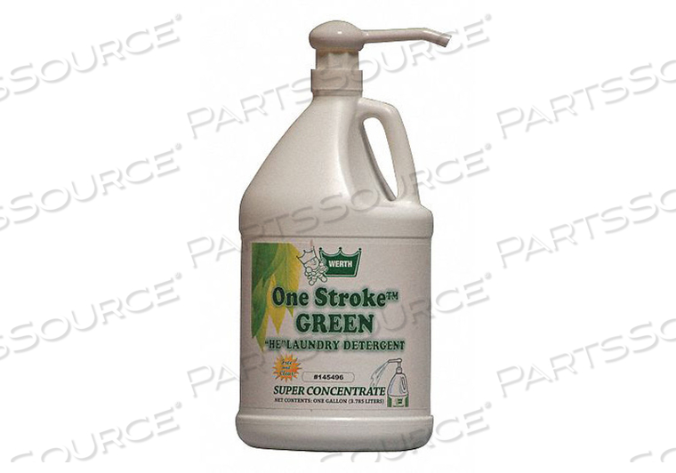 LIQUID DETERGENT 1 GAL. BOTTLE PK4 by Werth Sanitary Supply LIQUID DETERGENT 1 GAL. BOTTLE PK4 by Werth Sanitary Supply