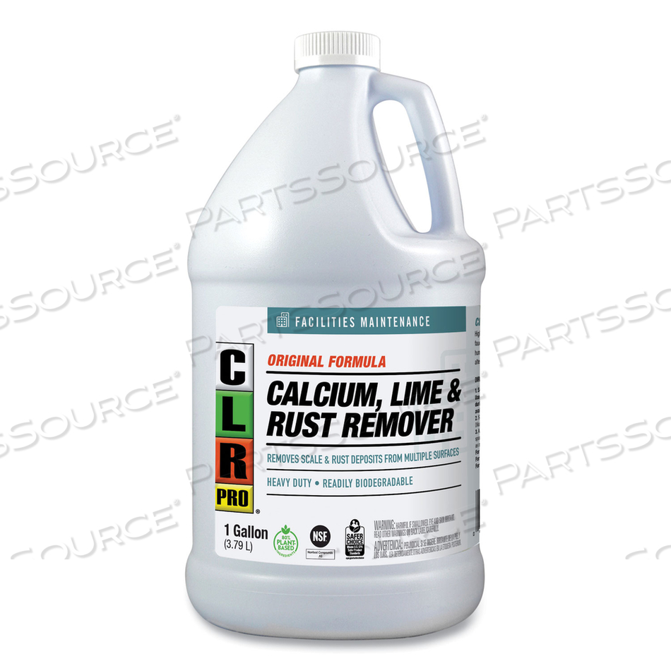 CALCIUM, LIME AND RUST REMOVER, 1 GAL BOTTLE by CLR