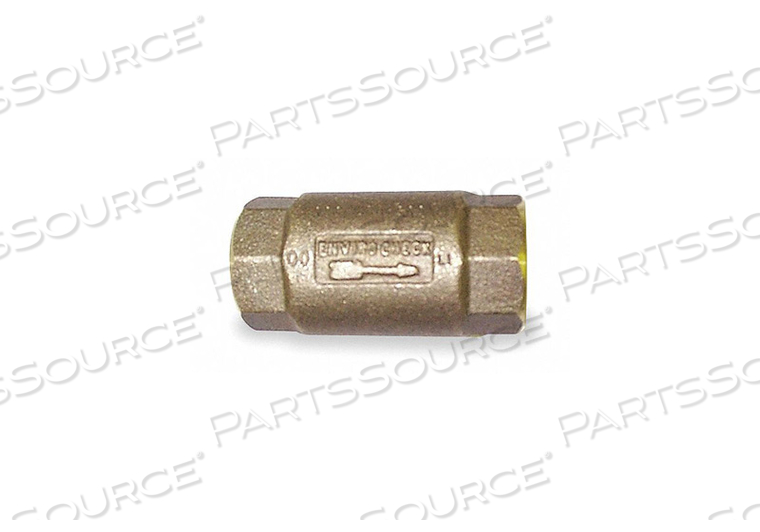 SPRING CHECK VALVE BRASS 1-1/4 FNPT by Apex Tool Group