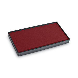 REPLACEMENT INK PAD FOR 2000PLUS 1SI50P, 2.81" X 0.25", RED by 2000Plus