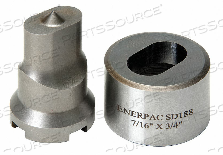 PUNCH AND DIE SET 3/8 OVAL by Enerpac PUNCH AND DIE SET 3/8 OVAL by Enerpac
