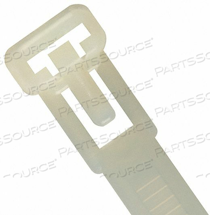 CABLE TIE RELEASABLE 11.9 NATURAL PK500 by Power First CABLE TIE RELEASABLE 11.9 NATURAL PK500 by Power First