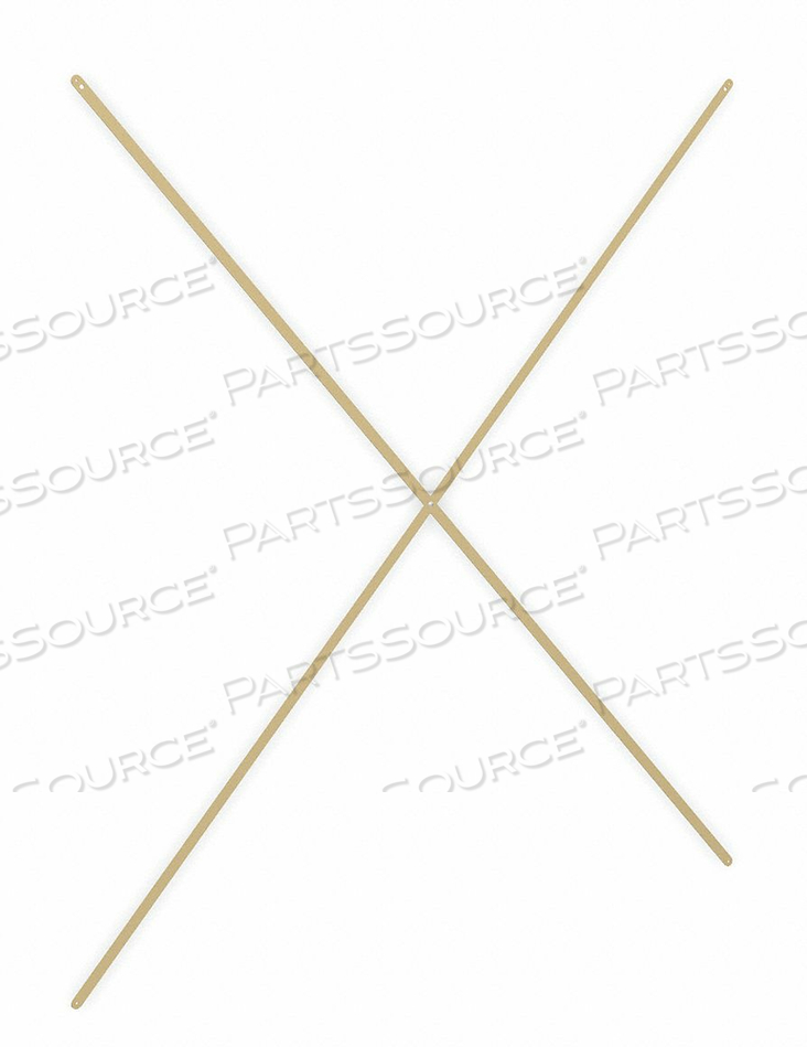 CROSS BRACE STEEL 1 H 48 W by Tennsco Corp.