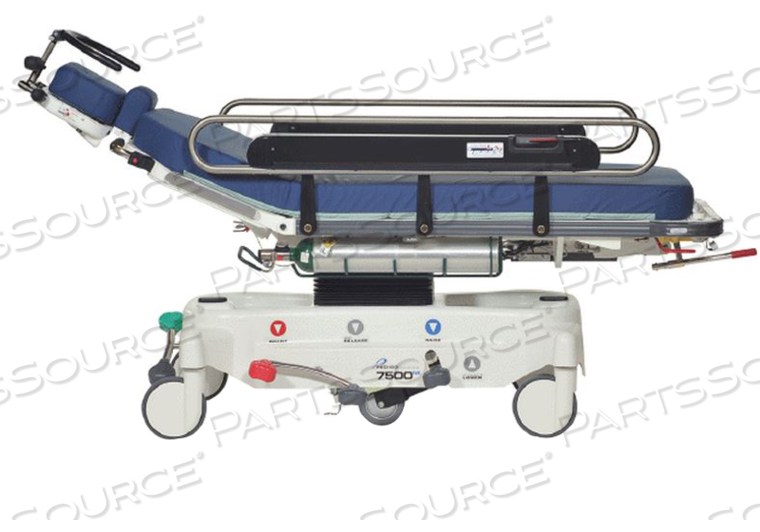 STRETCHER, EYE SURGERY, 23 TO 32-3/4IN HEIGHT, 0 TO 90° BACKREST, 750LB WEIGHT CAPACITY by Pedigo Products, Inc.