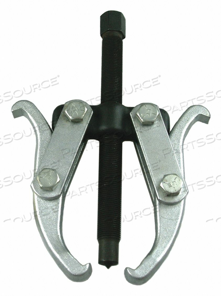 MECHANICAL JAW PULLER, LOCKING, CAPACITY 2 TON, NUMBER OF JAWS 2, REVERSIBLE, JAW REACH 3-1/4 IN., JAW SPREAD 4 IN., 3/8-24 X 4-7/8 SCREW SI by Westward
