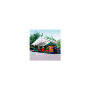 WEATHERSHIELD GIANT COMMERCIAL CANOPY 24'W X 50'L GRAY by Clearspan