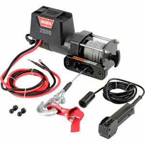 2000 DC POWERED 2000 LB. CAP. 12V TRAILER LOADING UTILITY WINCH by Warn Industries, Inc.