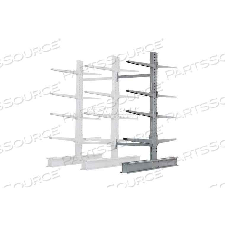 DOUBLE SIDED EXTRA HD ADD-ON CANTILEVER RACK UNIT, 48"WX65"DX8'H, 43000 LB CAP, FOR USE W/2000 SERIES by Modern Equipment (Meco)