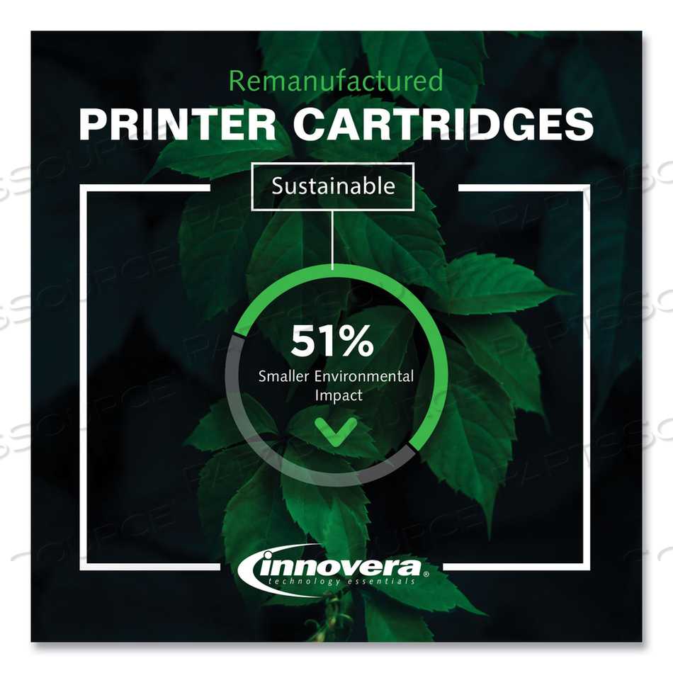 REMANUFACTURED BLACK TONER, REPLACEMENT FOR 17A (CF217A), 1,600 PAGE-YIELD by Innovera REMANUFACTURED BLACK TONER, REPLACEMENT FOR 17A (CF217A), 1,600 PAGE-YIELD by Innovera