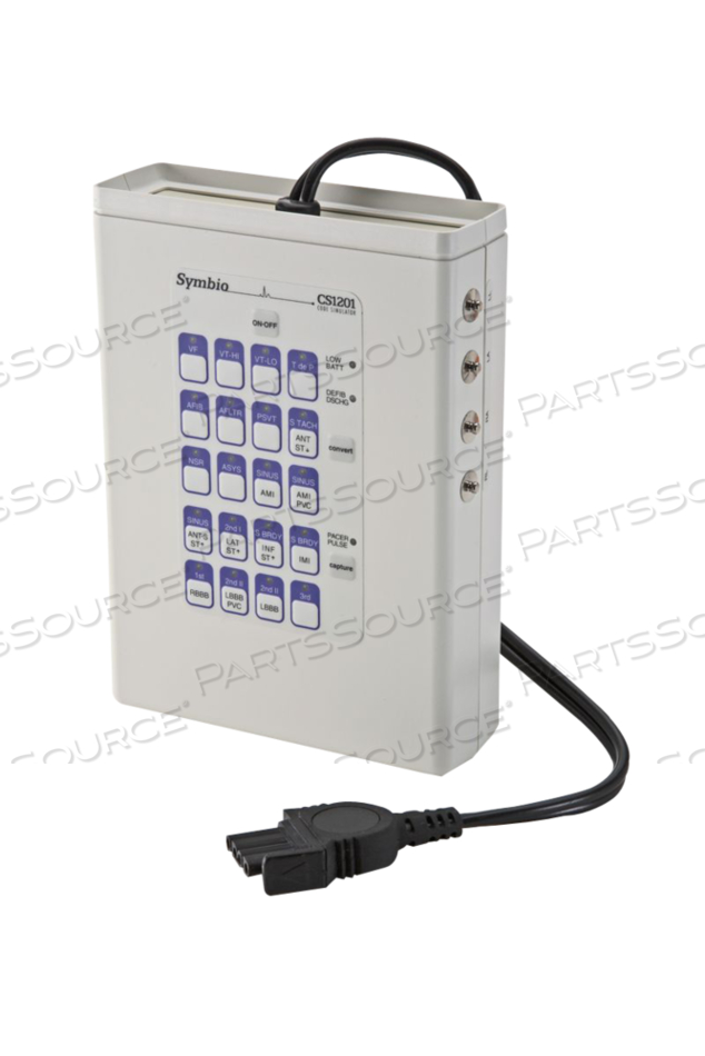 PATIENT SIMULATOR, 3 LEADS PATIENT WITH FIBRILLATION, TACHYCARDIAS by Physio-Control