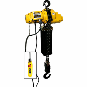 2 TON, ELECTRIC CHAIN HOIST, 10' LIFT, 6.5 FPM, 115V by Oz Lifting Products