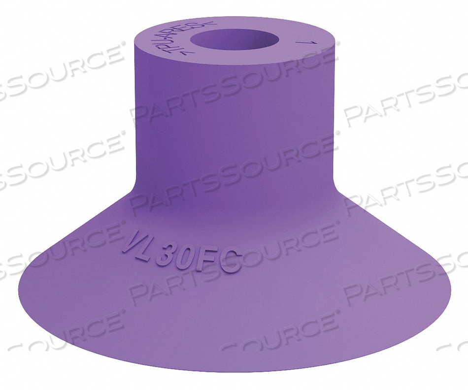 SUCTION CUP PURPLE 30MM DIA 18MM H PK5 by Valuline