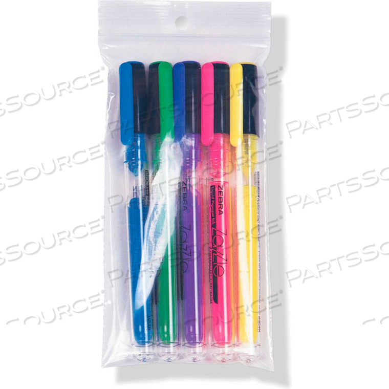 CLEAR LINE SINGLE TRACK SEAL TOP BAG WITH HANG HOLE 3" X 3" 2 MIL 1,000 PACK by Elkay Plastics