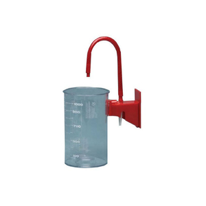 WALL MOUNT CANISTER, POLYCARBONATE, 1000 CC, WALL MOUNTING, 8-1/2 IN by Cardinal Health 200, LLC