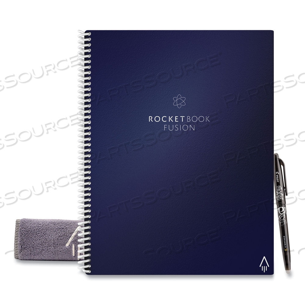 FUSION SMART NOTEBOOK, SEVEN ASSORTED PAGE FORMATS, BLUE COVER, (21) 11 X 8.5 SHEETS FUSION SMART NOTEBOOK, SEVEN ASSORTED PAGE FORMATS, BLUE COVER, (21) 11 X 8.5 SHEETS