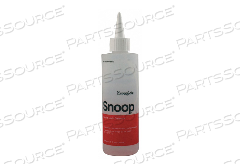 SNOOP™ 8OZ LIQUID LEAK DETECTOR by Swagelok SNOOP™ 8OZ LIQUID LEAK DETECTOR by Swagelok