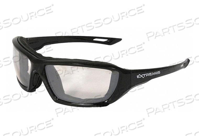 EXTREMIS FOAM LINED FRAME SAFETY GLASSES, I/O ANTI-FOG LENS, BLACK FRAME by Radians EXTREMIS FOAM LINED FRAME SAFETY GLASSES, I/O ANTI-FOG LENS, BLACK FRAME by Radians