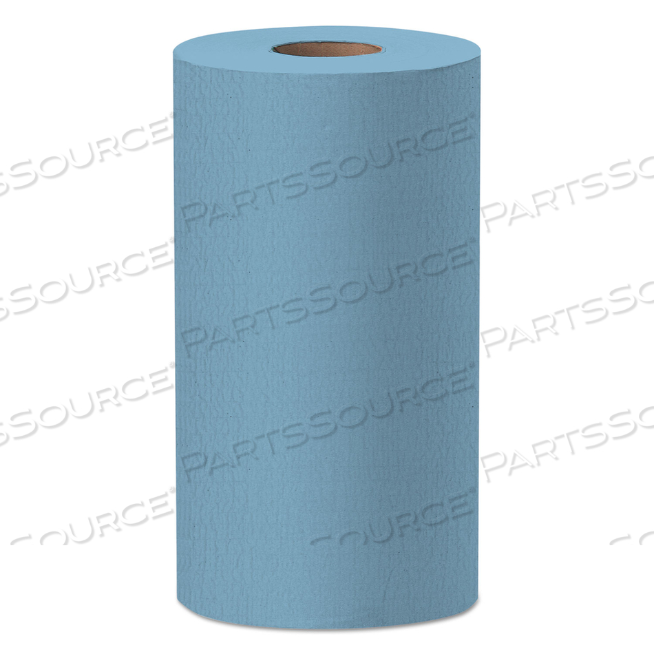 GENERAL CLEAN X60 CLOTHS, SMALL ROLL, 9.8 X 13.4, BLUE, 130/ROLL, 12 ROLLS/CARTON by WypAll