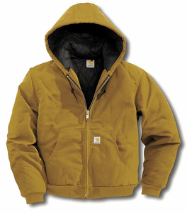 HOODED JACKET INSULATED BROWN M by Carhartt