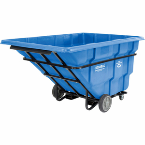 DELUXE RECYCLING EXTRA HD PLASTIC FORKLIFTABLE TILT TRUCK 2-1/2 CU. YARD by Quality Industries LLC