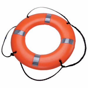 LIFE RING W/TAPE, USCG/TC, ORANGE, 24" by Datrex Inc.