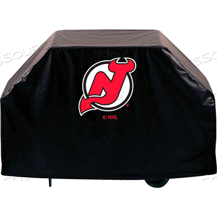 GRILL COVER, NEW JERSEY DEVILS, 60"L X 21"W X 36"H 