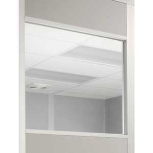 WINDOW FOR 4 FT PANEL 1/4 INCH CLEAR TEMPERED SAFETY GLASS by PortaFab