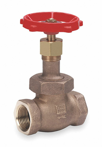GLOBE VALVE 3/4 BRONZE FNPT 400 PSI by Milwaukee Valve